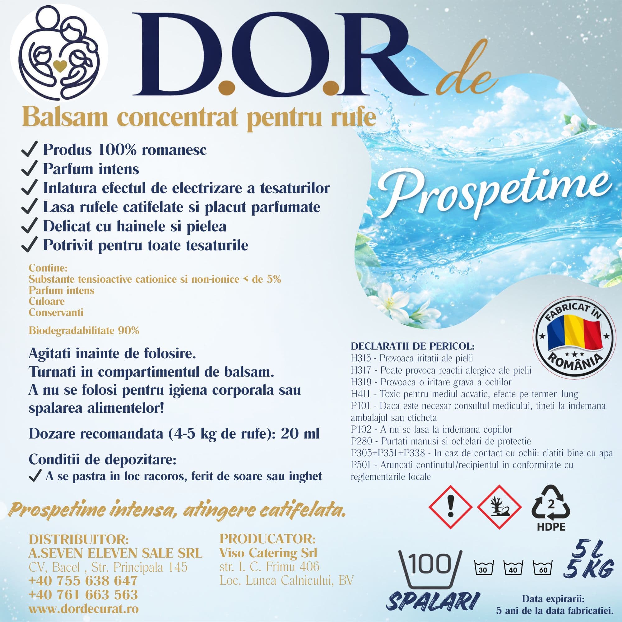 Balsam cu maxi parfum Musk D.O.R de Prospețime 2