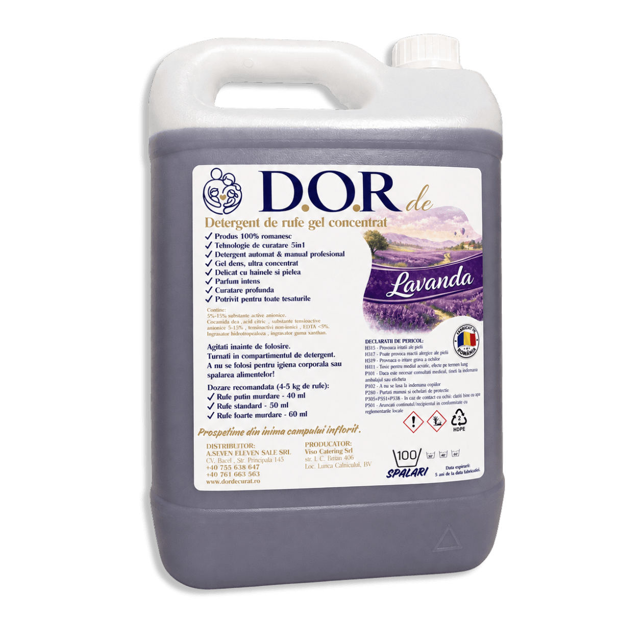Detergent D.O.R de Lavandă